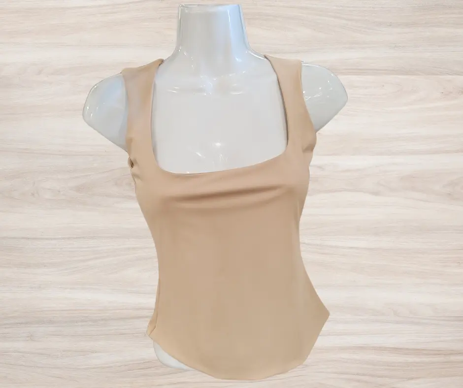 Blusa Hawai Tirante London Fashion S Beige