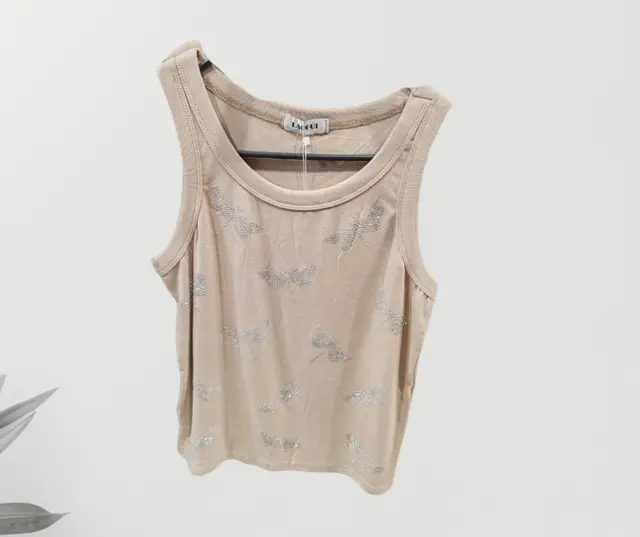 Blusa Tirantes Libelula  Beige