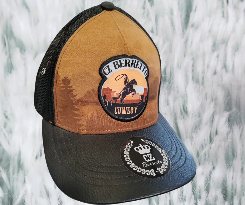 Gorra Berreto Cowboy  CAMEL