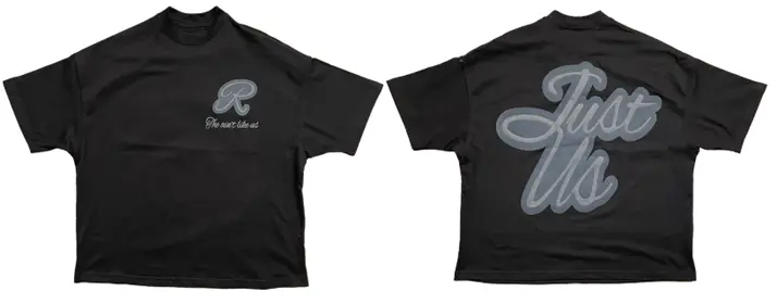 ROOKIES PLAYERA OVER JUST US BLACK
