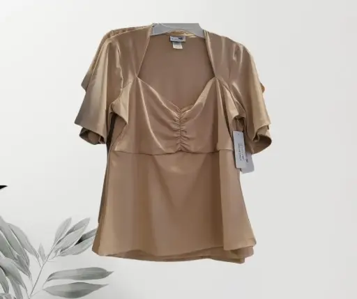 [MOD290620281] Blusa Algodon 2EG Beige