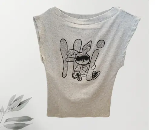 [MOD290620306] Blusa Conejo LAOGUI S/M Gris