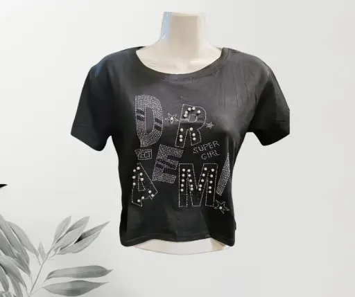 [MOD290620316] Blusa Dream  Negro