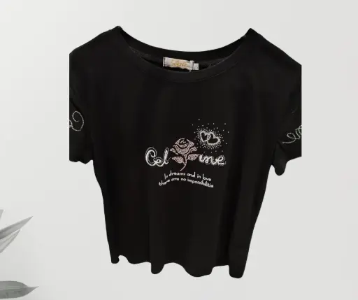 [MOD290620342] Blusa In Dreams M/L Negro