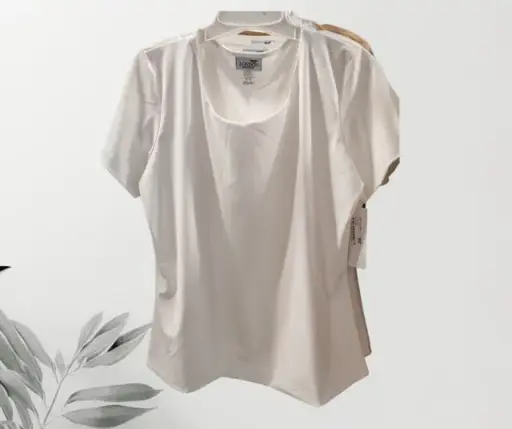 [MOD290620365] Blusa Manga Corta London Fashion 3EG Blanco