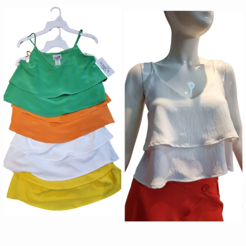 [MOD290620370] Blusa Olan London Fashion M Amarillo