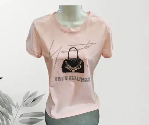 [MOD290620383] Blusa Sorive Bolso S/M Rosa