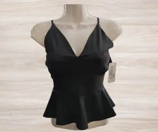 [MOD290620386] Blusa Tirantes Escote V London Fashion L Negro