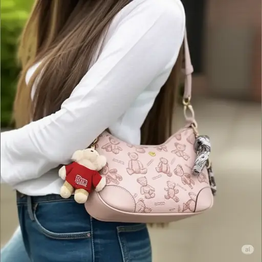 [MOD290620468] MESSENGER BAG PINK GU1257  