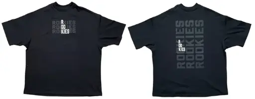 PLAYERA OVERSIZES BASIC COLOR BLACK 